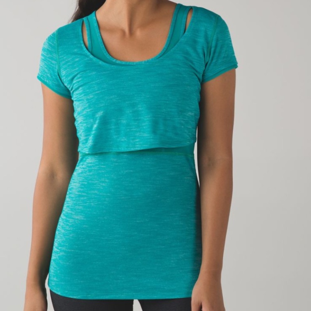 Lululemon Athletica -Sweat Bound Tee, NWT